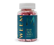 WEEM- Hair, Skin & Nails Gummies, Gluten Free, Vegan, Cruelty-free 60 ct.