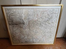 Kupferstich Landkarte Bistum Bamberg um 1720 Homann Bayreuth N&uuml;rnberg W&uuml;rzburg