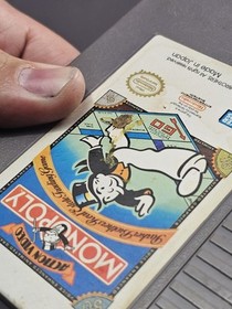 Monopoly (Official Nintendo Entertainment NES, 1991) Genuine Authentic.
