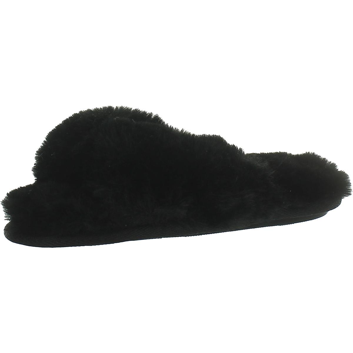 Jennifer Intimates Женские черные босоножки на плоской подошве с горкой, маленькие BHFO 5445