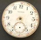 New ListingAntique 1908 Waltham 1894 210 Pocket Watch Movement Parts/Repair 12s 7j USA