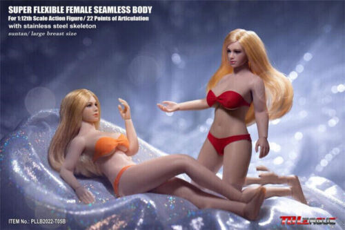 TBLeague PLLB2022-T05A PALE 女素体 1/12 TBLeague 1/12 Seamless Female Body PLMB2022 T05A T05B Phicen