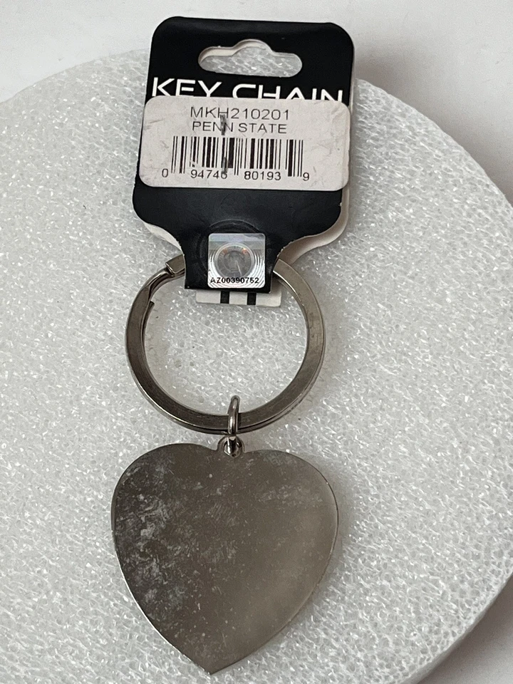 Llavero corazón estrás con licencia oficial Penn State Nittany Lions Foto 4 de 4