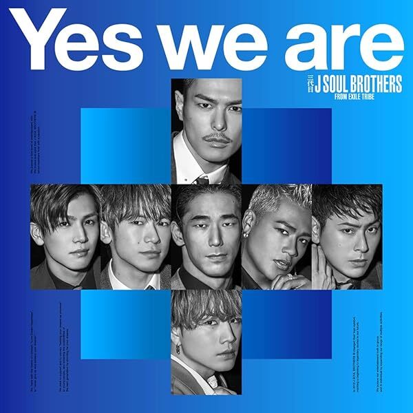 Sandaime J Soul Brothers from EXILE TRIBE Yes we are CD DVD Japan RZCD-8