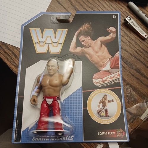 2018 MATTEL RETRO WWE SERIES 7 SHAWN MICHAELS SEAL...