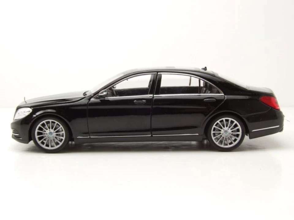 Mercedes S-Class W222 2013 Nera Modellino 1:24 Welly - Immagine 3 di 4