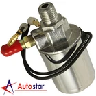 New Chrome 12V 24V Train Truck Air Horn Electric Solenoid Valve Heavy Duty 1/4"