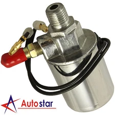 New Chrome 12V 24V Train Truck Air Horn Electric Solenoid Valve Heavy Duty 1/4"