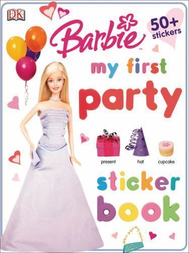 sticker book barbie