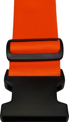 Personalisierter Gepäckgurt Sicherheitsgurt 180 cm x 5 cm individuell bedruckt oder bestickt