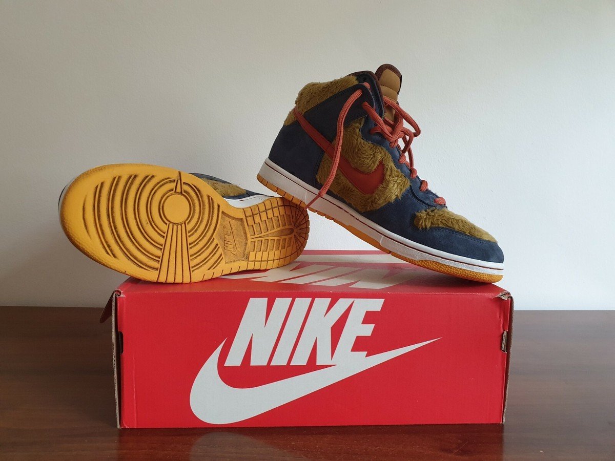 Nike Dunk High SB Premium Papa Bear OG Pair | eBay