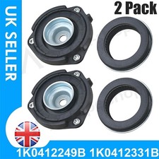 2SET AUDI A3 8P Q3 TT 2003-2013 FRONT TOP STRUT MOUNT & BEARING SHOCK SUSPENSION