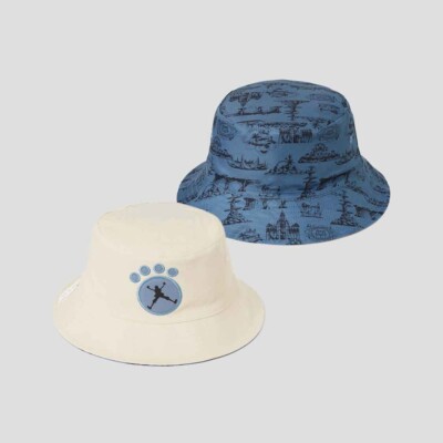 ONE PIECE x graniph Paw-Paw Fruit Reversible bucket hat Japan New Pre-sale 