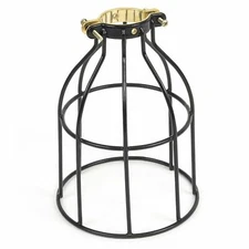 Industrial Vintage Style Metal Lamp Guard for Pendant Lights Vintage Lamp Holder
