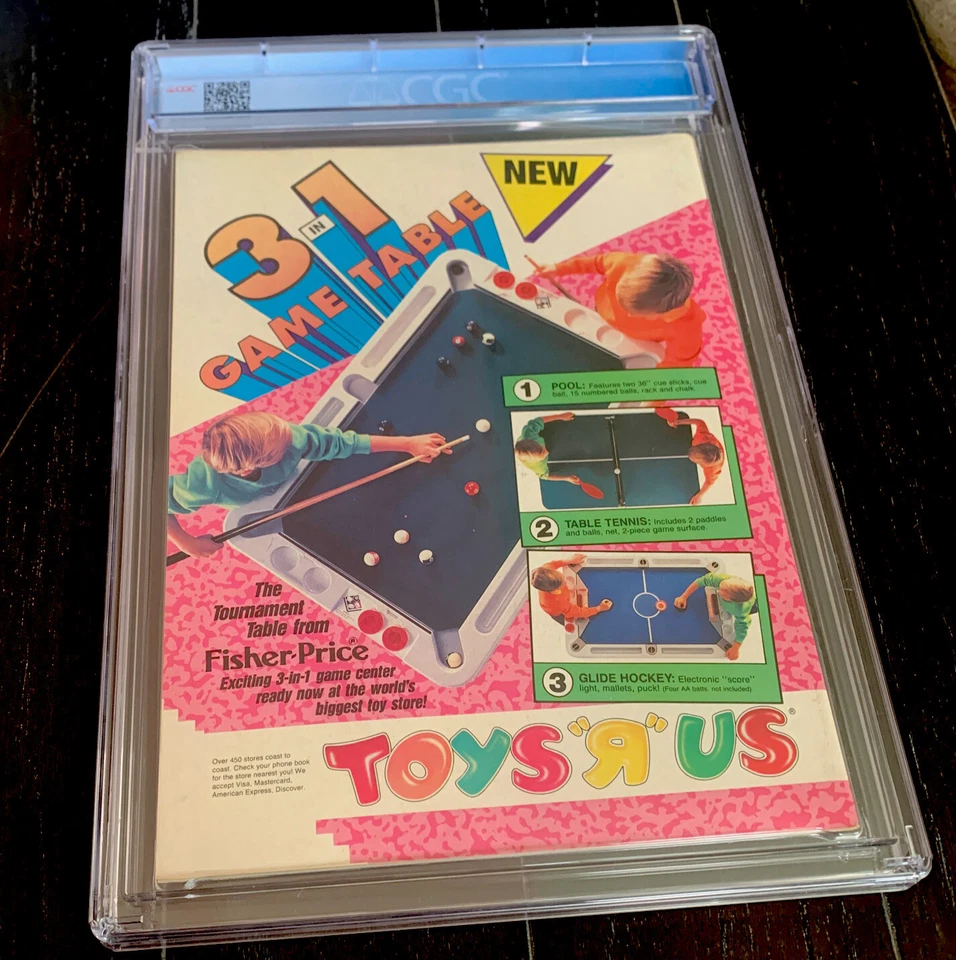 DAN MARINO ESPORTES RAROS ILUSTRADOS PARA CRIANÇAS 1990 COM CARTÕES SI CAPA POP 1 CGC 7.0 - Imagem 3 de 3