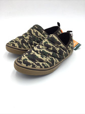 Sporto Puffer Quilted Vylon SlipOn Sneaker Camo - Sz 10W
