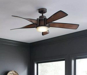 Kichler Lighting 52 In Mediterranean Walnut Ceiling Fan Blade
