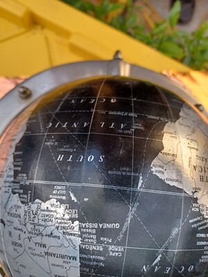 Globe Company horizontal black & silver heavy duty globe | eBay