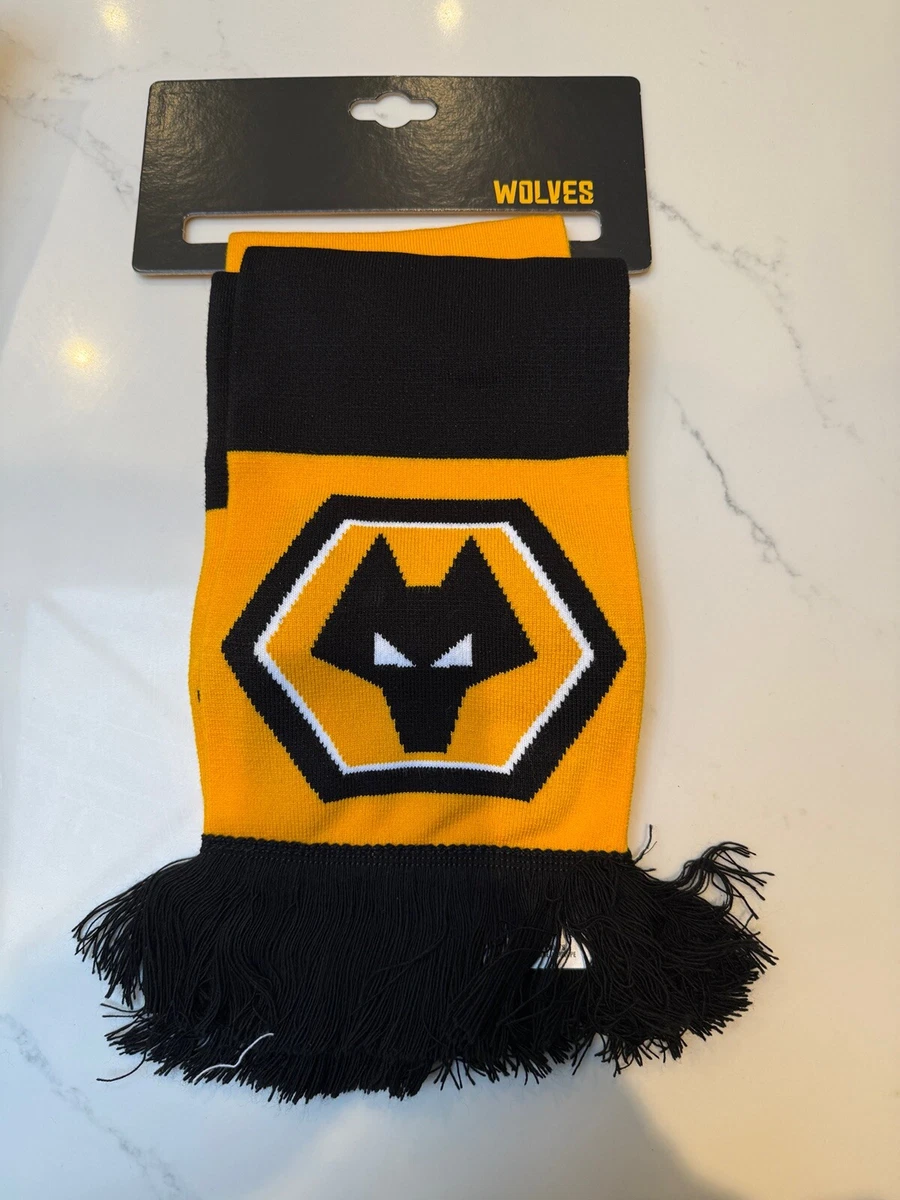 Écharpe Vintage Connecticut Wolves Pro-Soccer Club - Bleu Blanc - Fabriquée UK