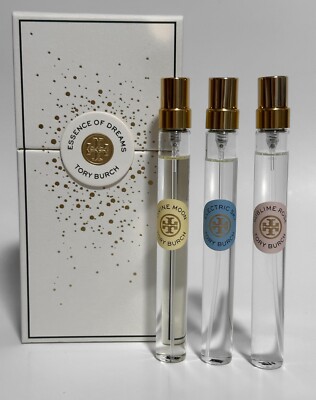 Tory Burch Essence of Dreams Perfume 3 Edp Sublime Rose Divine Moon Electric Sky