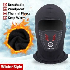 Windproof Fleece Neck Winter Warm Balaclava Ski Full Face Mask for Cold Weather