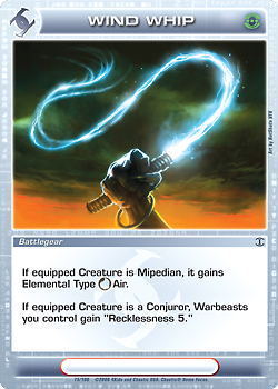 Chaotic Wind Whip 75/100 SS 1st Edition Uncommon | eBay