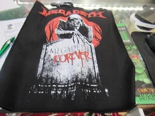 MEGADETH BACK PATCH NEW RARE COLLECTABLE WOVEN ENGLISH IMPORT BACKPATCH
