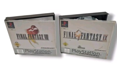  Final Fantasy 8 VIII+ Final Fantasy IV 9 Sony PlayStation 1 PS1 cd top Zustand 