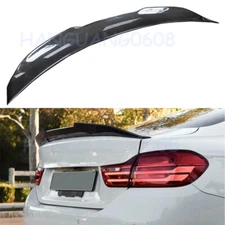 For BMW F80 M3 F30 2012-2018 Carbon Fiber Rear Trunk Lip Spoiler PSM Style Wing