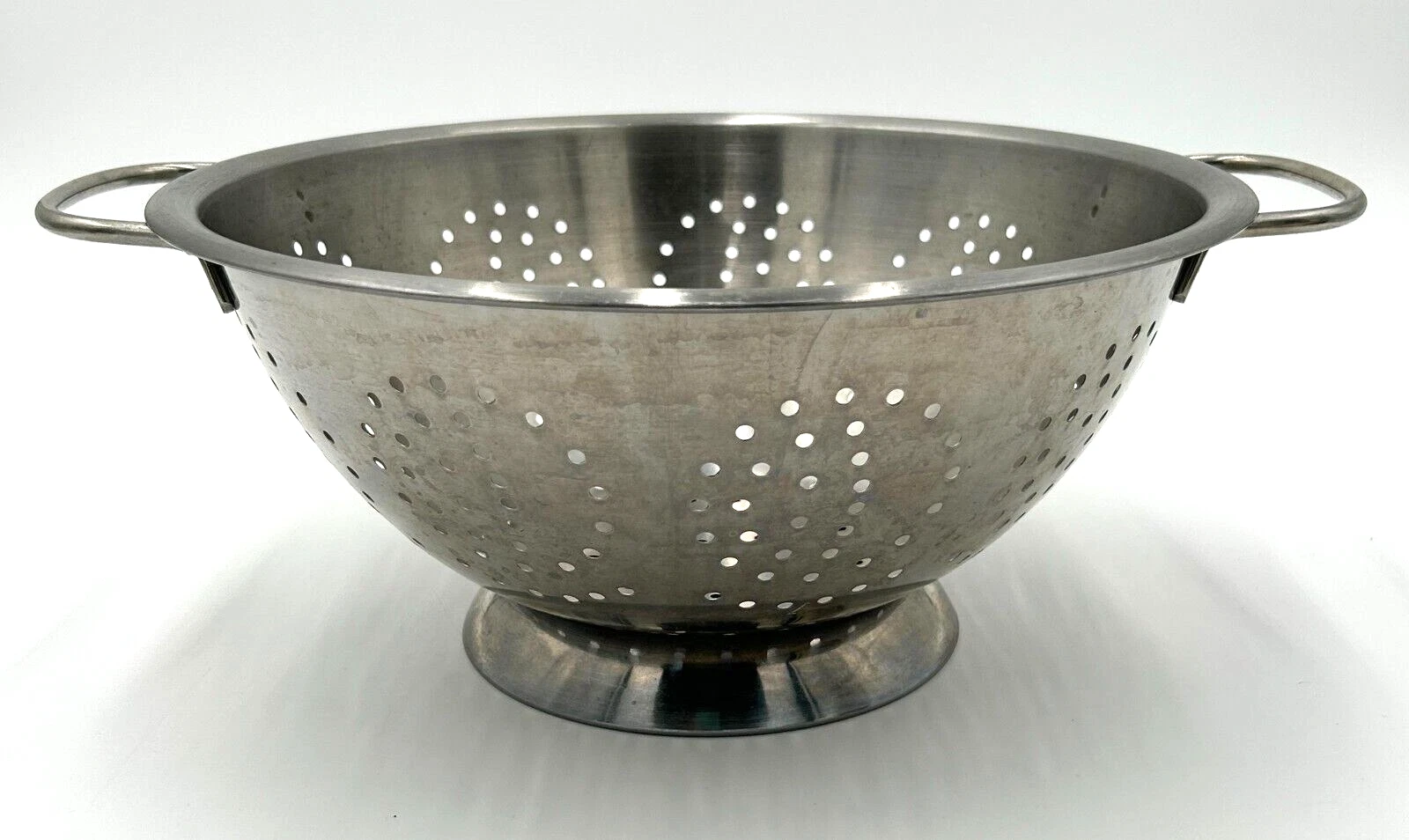 Farberware Pedestal Colander Strainer 786 Stainless Steel Primitive Farmhouse