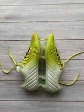 Adidas Predator Instinct FG Hunt M21030 White Green Cleats Boots UK 7 US 7.5