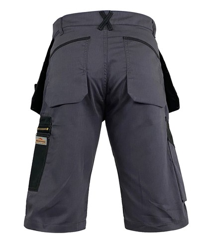 Pantalones cortos de trabajo tácticos de pintor de trabajo de carga de combate de bolsillo con funda de bolsillo para hombre - Imagen 7 de 27