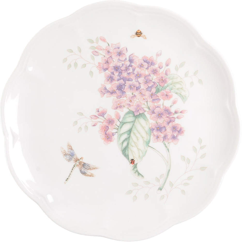 Lenox Butterfly Meadow Accent Luncheon Plate Floral Design Perfect for Everyday Dining and Special Occasions 5876987