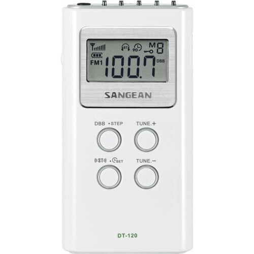 Radio Sangean DT120W Blanc - Photo 1/2