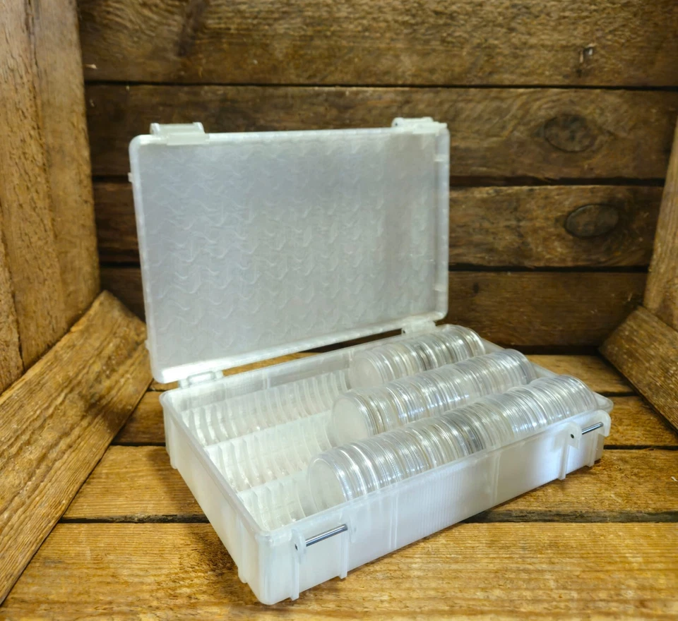 Münzbox 90x1 OZ Silbermünzen, Perth Mint, Maple Leaf, Britannia - Bild 4 von 4