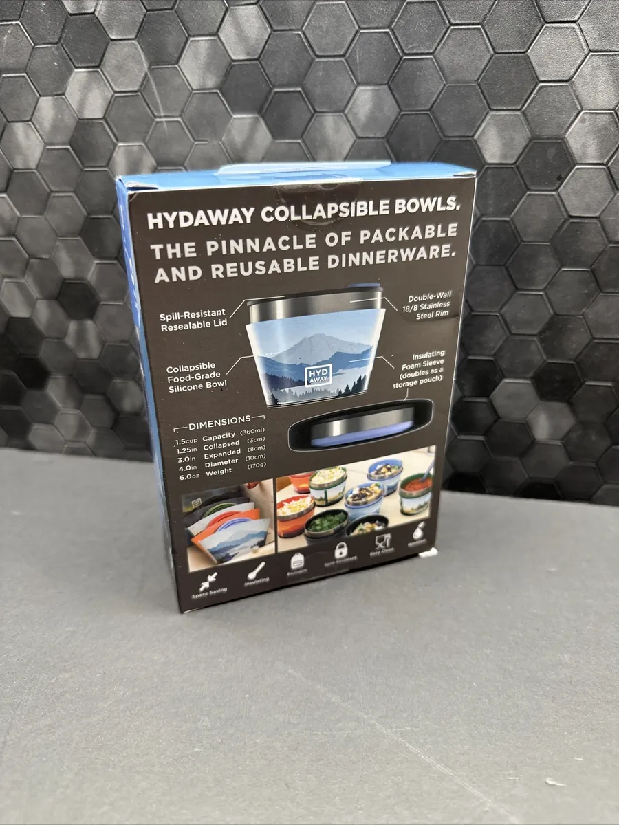 Collapsible Insulated Bowl  1.5-Cup – HYDAWAY Official Store