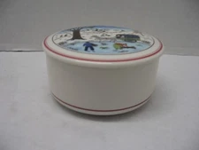 Villeroy & Boch NAIF CHRISTMAS Lidded Candy Box Trinket Dish 