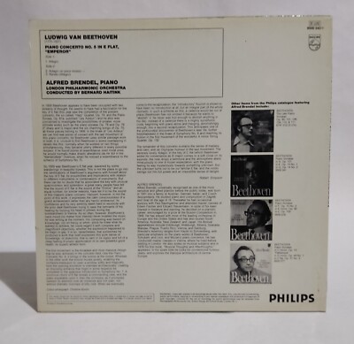Alfred Brendel - Beethoven: Piano Concerto No. 5 