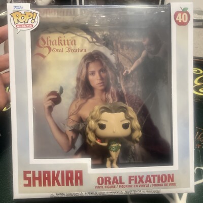Funko Shakira Oral Fixation Vol 2 Pop Alben Vinyl Figur mit Hardcase Nr 40