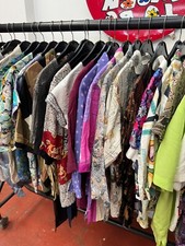 40-80 Womens Summer Blouses & Shirts Vintage Wholesale Clothing Job Lot Grade B