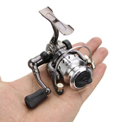 Mini Fishing Reel Metal Reels Spinning Reel Bait Ice Gear Ratio 4.3:1 High Speed