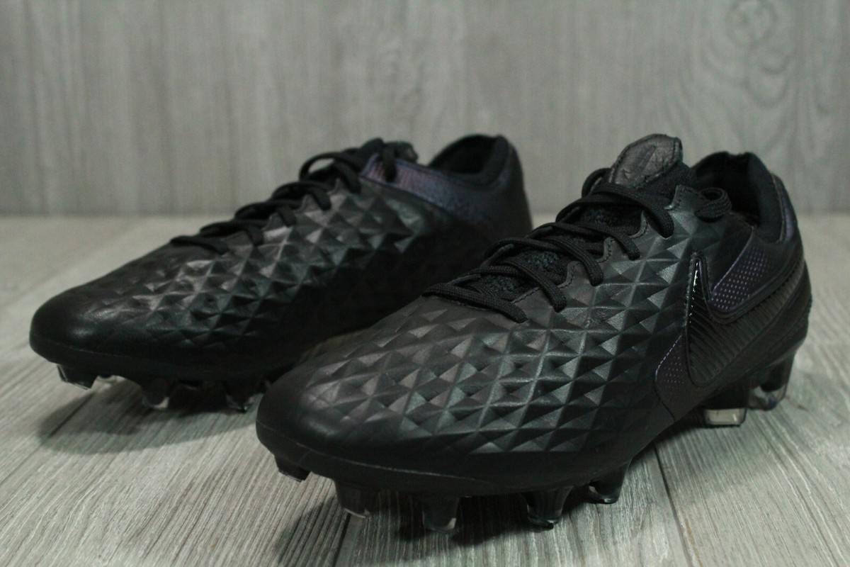 Nike Tiempo Legend 8 Elite FG ACC Soccer Cleats Black AT5293-010