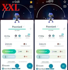 Shiny Pawniard XXL Male or Female | several options | Tr-de Go✨