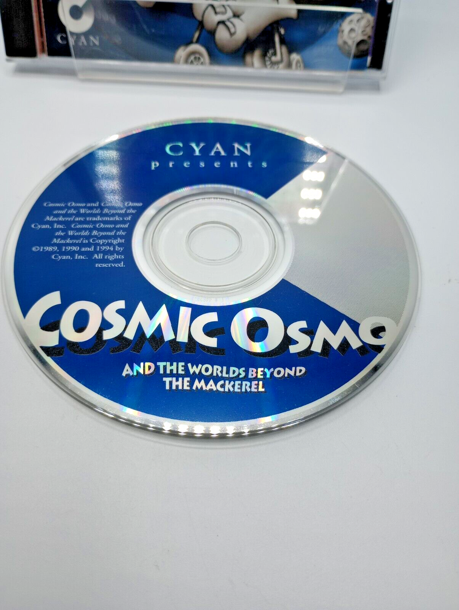 Cosmic Osmo and The Worlds Beyond the Mackarel - CD-ROM MAC (Cyan