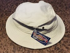NEW Dorfman Pacific Kindercaps Bucket Hat/Cap 4-6X Beige Tan Khaki Snap Sides
