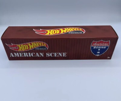 Hot Wheels Premium American Scene Cargo Shipping Container Collectible