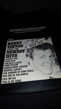 Bobby Vinton Sings The Newest Hits Rare Original Promo Poster Ad Framed!