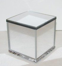 NEW HOTEL BALFOUR MIRROR ACRYLIC VANITY CONTAINER,CANDY JAR WITH LID