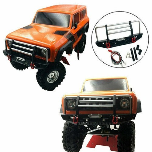 KYX 1/10 RC Crawler Car Metal Front Bumper Set For Redcat Racing GEN8 Scout II - Picture 7 of 7