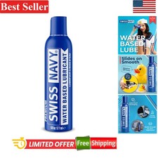 Safe  Non-Staining Water-Based Lubricant 6 oz - Ideal for Couples  Toys